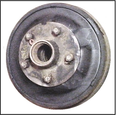 NOS PN 1316711 - 1316712 10" ID front brake drum/hub assembly for 1949-51 Dodge Wayfarer