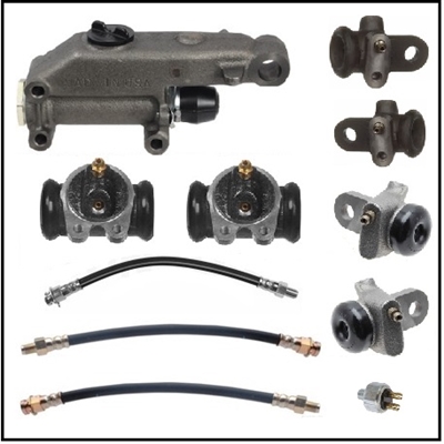 Brake Hydraulics Set for 1949-1954 Plymouth - Dodge - DeSoto - Chrysler