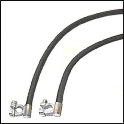 Cotton Jacket Battery Cable Set for 1935-1940 Plymouth -  Dodge - DeSoto - Chrysler