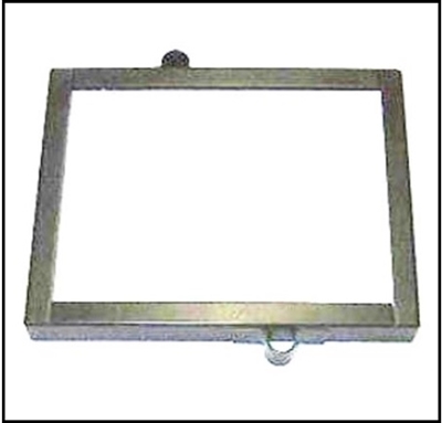 Original equipment style 6-volt battery hold-down frame for 1941-54 Chrysler Corp. passenger cars