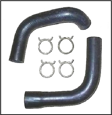 Radiator Hose & OE-Style Clamp Set 1960-1965 Plymouth & Dodge B-Body Big-Block