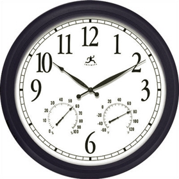 24" Indoor - Outdoor Wall RC Clock