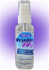 Wrinkle Wiz Travel-Size Spray works like Wrinkle Free in a pump travel size bottle