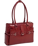 Italian Leather Womans Briefcase