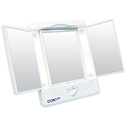 Conair Illuminating Three Panel Makeup Mirror<br><br>