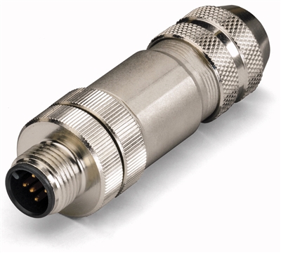 WAGO: M12 Connectors, Shielded (756 Series)