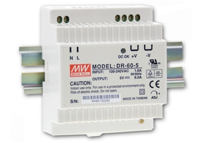 Mean Well: DIN Rail Power Supply (DR-60)