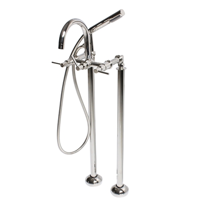 Penhaglion No.17 Free Standing Tub Filler in Polished Nickel