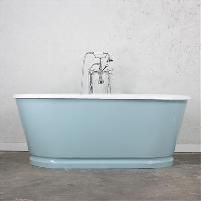 <br>'The Chetwold66' 66" Cast Iron Double Ended Tub with Drain<BR>