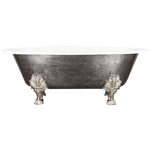 'The Huntingdon' 65" Cast Iron Double Ended Tub