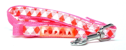 Pink Lattice Dachshund Lead