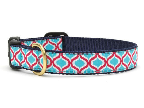 Blue and Red Genie Dachshund Collar