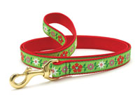 Poinsettia Dachshund Lead