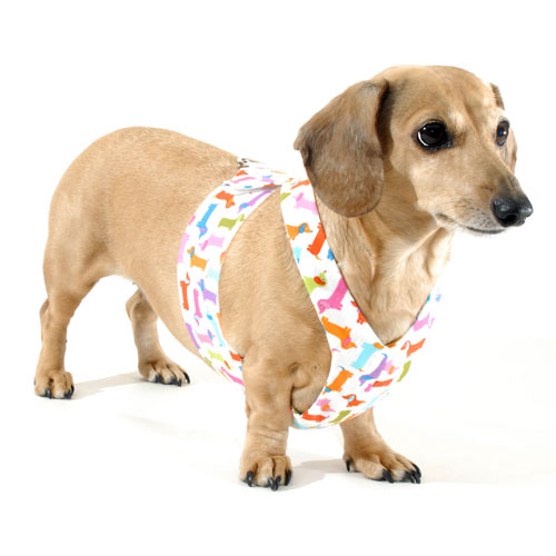 Reversible Dachshunds Galore Easy-Go Never-Choke Dachshund Harness