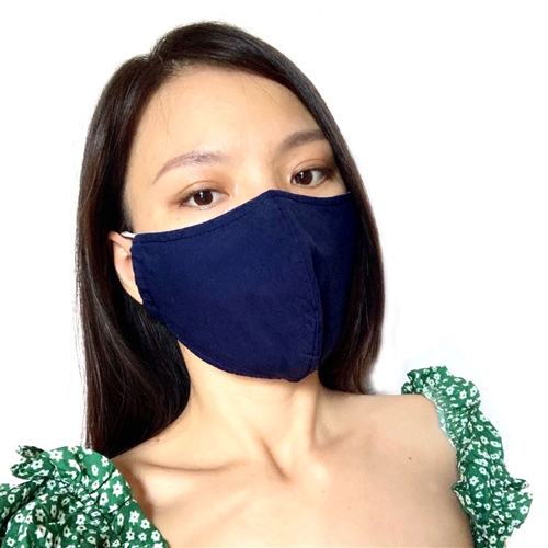 Navy Blue Face Mask