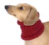 Burgundy Noodle Boodle Dachshund Neck Warmer