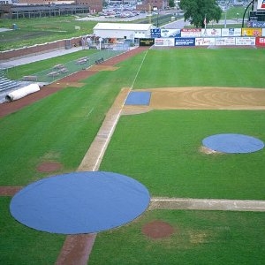 Baseball Field 30 ft. Circular Home Plate Cover