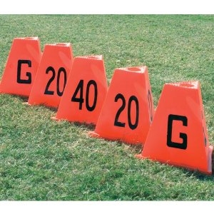 Poly Flag Football Sideline Marker Set