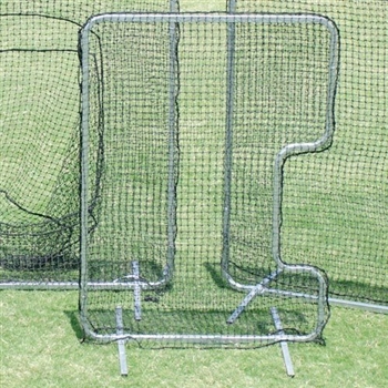 C-Shaped Softball Pitchers Screen