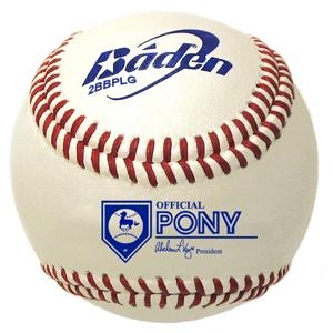 baden 2bbplg-02 pony league game baseballs dozen