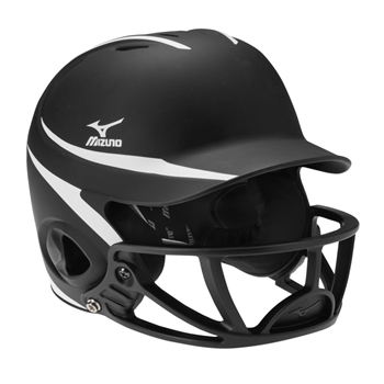 Mizuno MVP MBH252 Batter's Helmet with Poly Facemask.