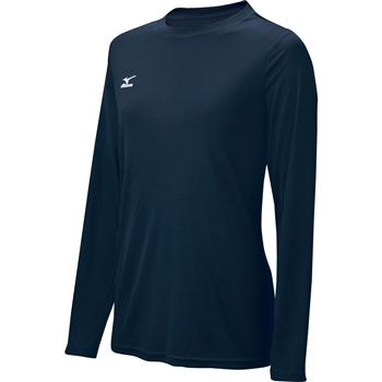 mizuno long sleeve hybrid women's volleyball jersey 440378