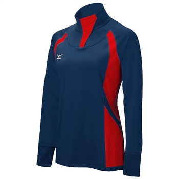 mizuno womens drive 1/2 zip team jacket 440423