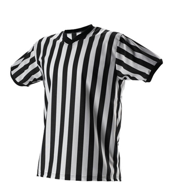 Alleson Adult V Neck Football Officials Shirt