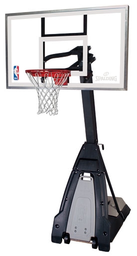 spalding beast 60" portable basketball hoop