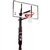 spalding 54" glass in-ground basketball hoop