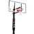 spalding 60" glass in-ground basketball hoop