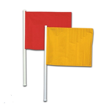 champro sports linesman hand held soccer flags a194