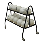 Jaypro Deluxe 15 Ball Volleyball Carrier Cart