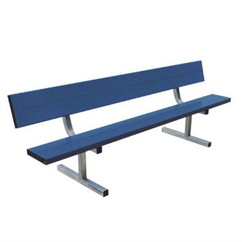 Sports 15'  Heavy Duty Permanent Aluminum Bench