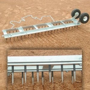 Baseball Diamond Digger Field Groomer with Wheels