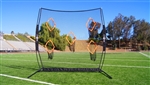 bownet qb5 portable quarterback training net - bowqb5