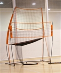bow net volleyball portable practice station bowvps
