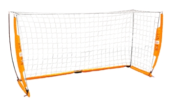 bownet 4x8 portable soccer goal net - indoor or outdoor