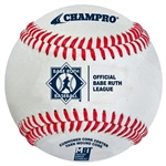 champro cbb-300br babe ruth double cushion cork leather game baseball - dozen