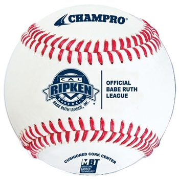 champro cbb-300cr offical cal ripken game baseball - dozen