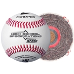 Champro Official NFHS Approved Game Baseballs - Dozen