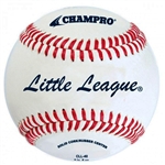 champro cll-40 little league game rs leather baseballs - dozen