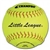 champro 12" little league fast pitch softballs - leather - .47 cor - dozen