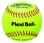 diamond dfx-12rfpsc synthetic leather 12" practice softballs