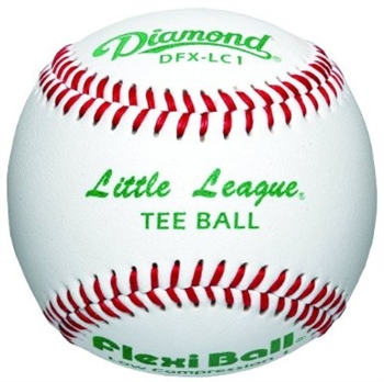 diamond tee ball game baseballs dfx-lc1 ll - dozen