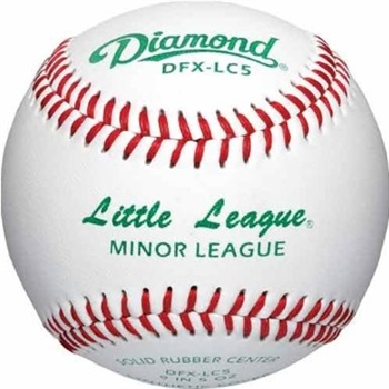 diamond youth minor league game baseballs dfx-lc5 ll