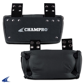 Champro Football Black Backplate