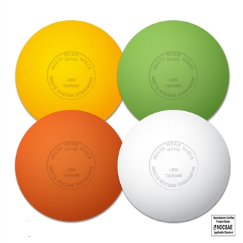 Champro Nocsae Lacrosse Balls LBN - Dozen