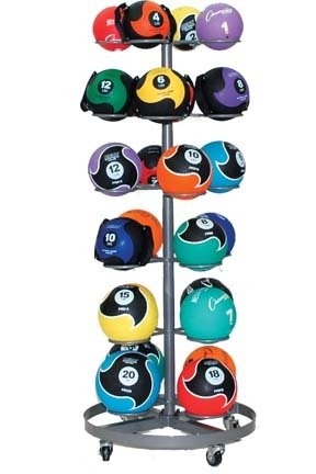 Champion Sports Select Medicine Ball Rack