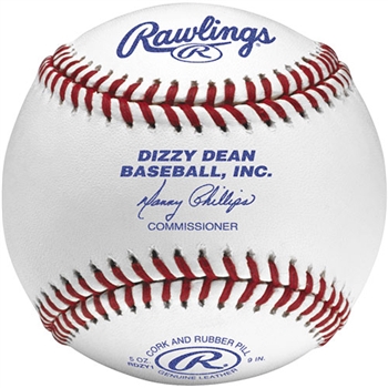 rawlings rdzy1 dizzy dean baseballs - dozen